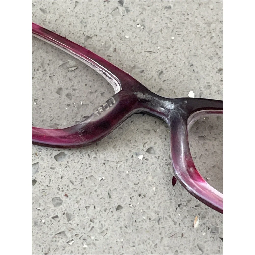 Originale JONES NEW YORK J208 Eyeglasses Frames ONLY PLUM 48-16-135